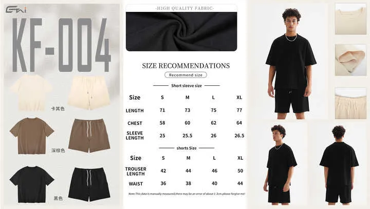 طقم تي شيرت للرجال Men's T-shirt set