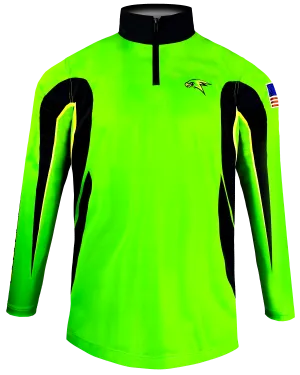 1/4 Zip Long Sleeve Shooter Shirt