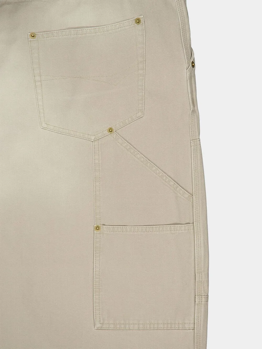 Beige Double Knee Pants