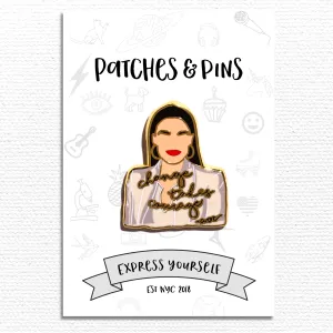 Change Takes Courage Enamel Pin
