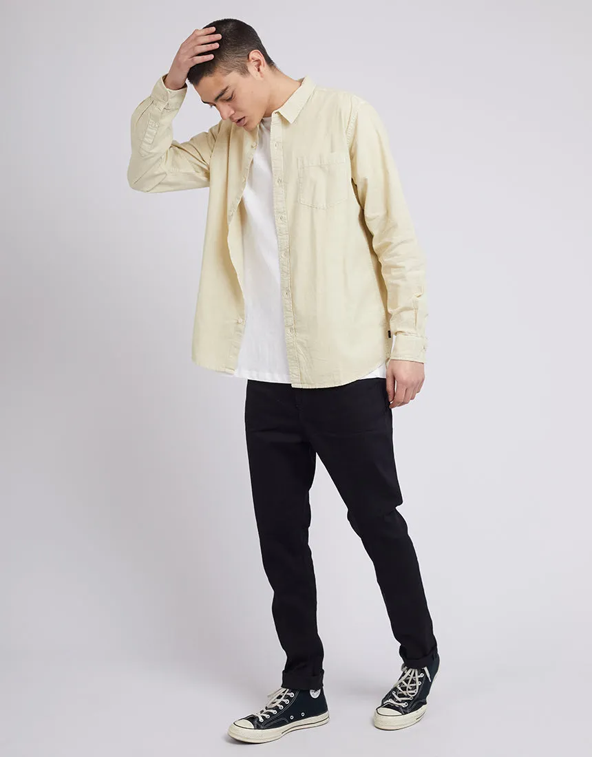 Hemp L/S Shirt - Tan