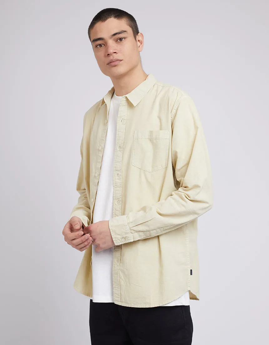 Hemp L/S Shirt - Tan