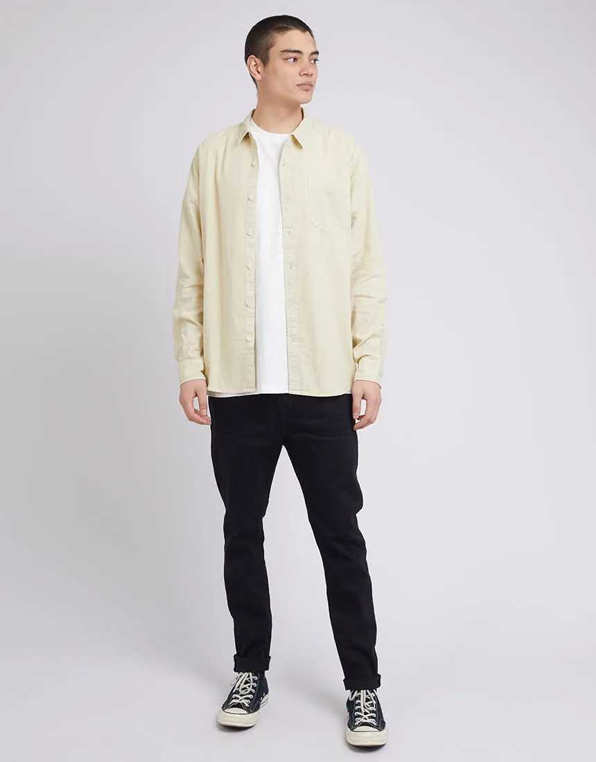Hemp L/S Shirt - Tan