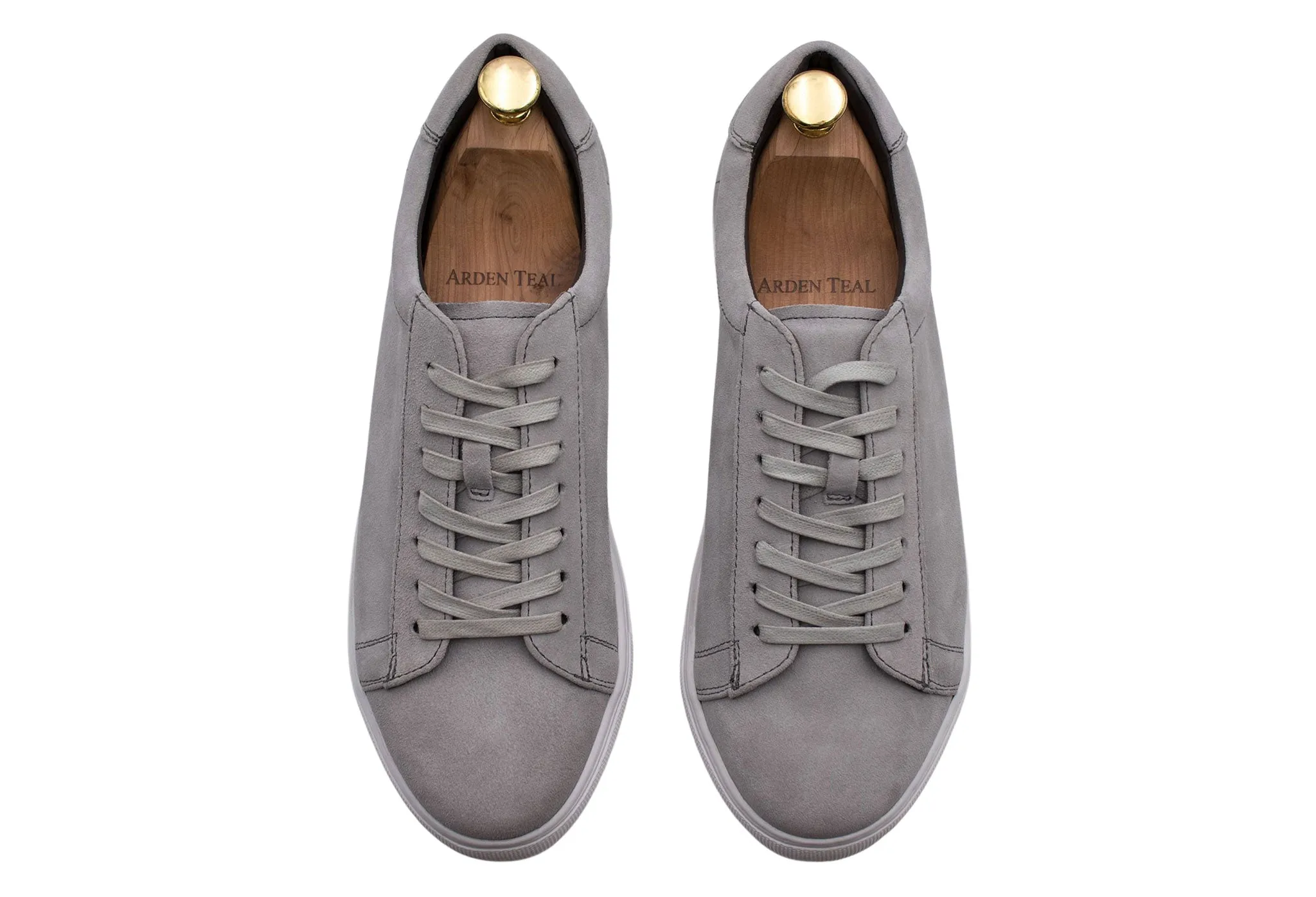 Isidro Ash Suede Sneakers