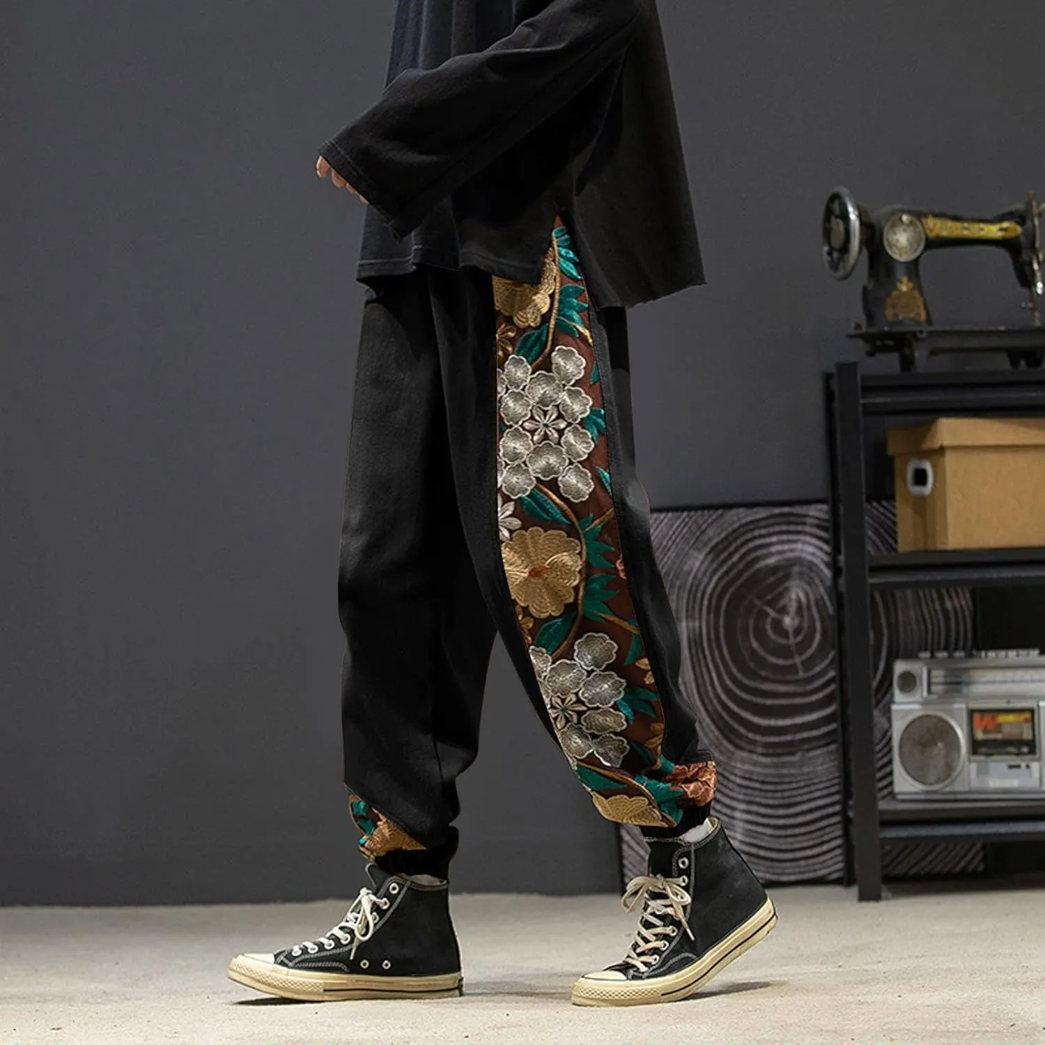 Mens Workout Cargo Sweatpants Training Jogging Gym Mens Jogger Sweatpants with Pockets Mens Sweatpants with Pockets