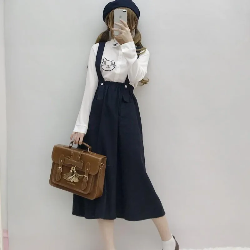 Women's A-line Overall Skirt
